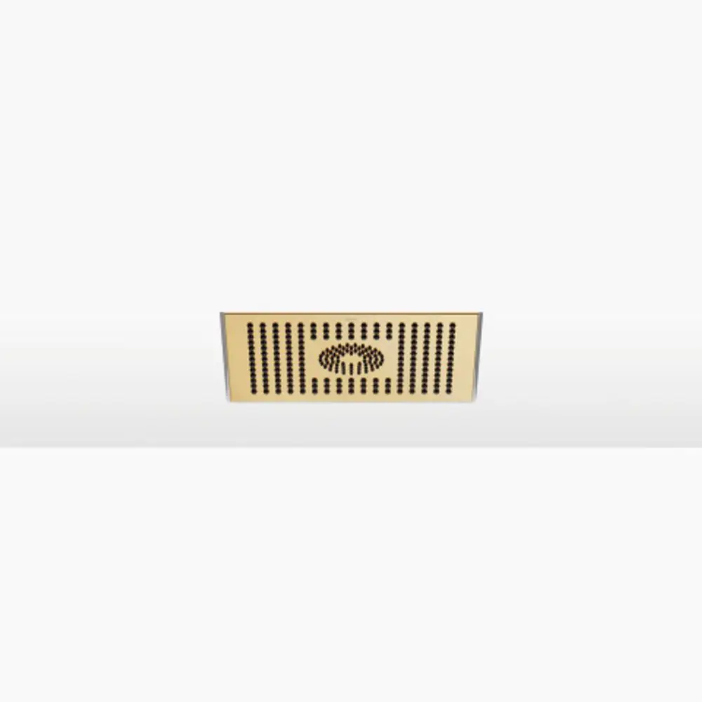 DORNBRACHT Regenbrause für Deckeneinbau SERIENSPEZIFISCH 28043980 300 x 240 mm Messing gebürstet (23kt Gold), 28043980-28 Galeriebild 1